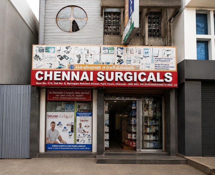 Chennai Surgical store, Sowcarpet, Chennai